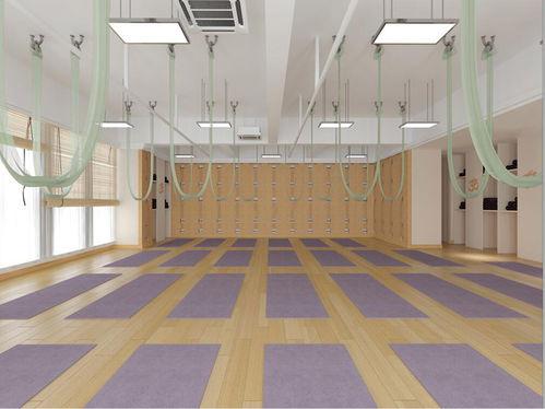 瑜伽馆装修网红墙