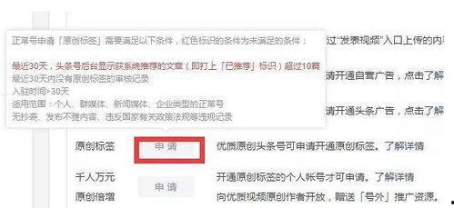 现在头条如何开通原创,头条平台原创开通全攻略